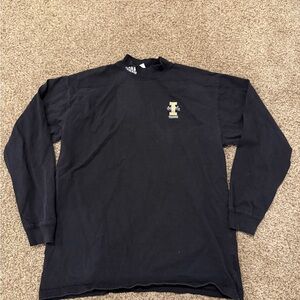 Vintage Y2K Black University of Idaho Adidas Long Sleeve